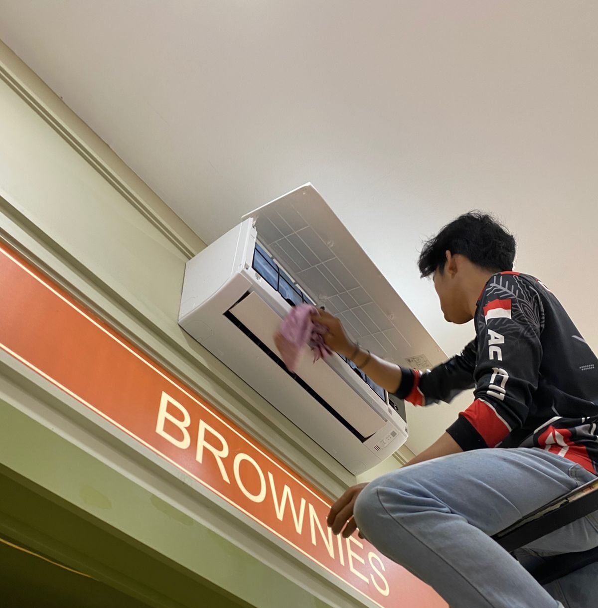 Galeri Service AC dan CCTV Tanah Bumbu - Service AC Split